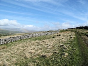 Pennine Way - leaving Horton