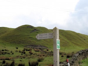 Pennine Way - leaving Bellingham