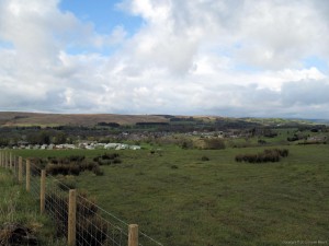 Pennine Way - view over Bellingham