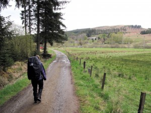 Pennine Way - approaching Byrness