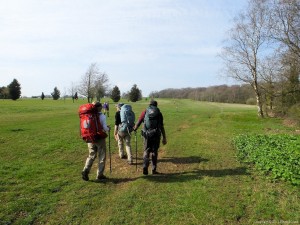Cotswold Way - Stinchcombe Hill golf course