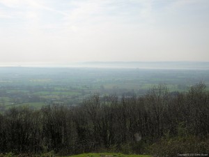 Cotswold Way - The Severn from Stinchcombe Hill