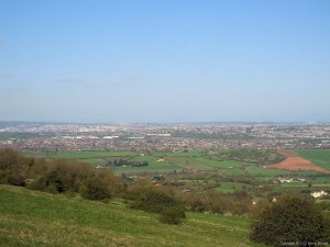 Cotswold Way - View over Bristol