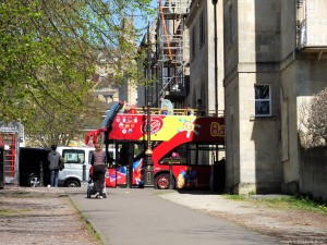 Cotswold Way - Open top bus, Bath